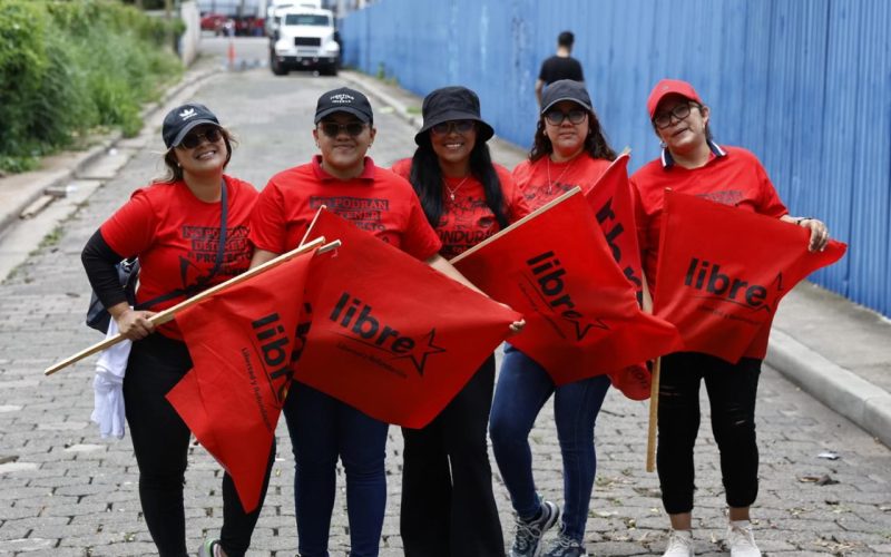 Partido LIBRE experimenta caída de popularidad en vísperas electorales en Honduras