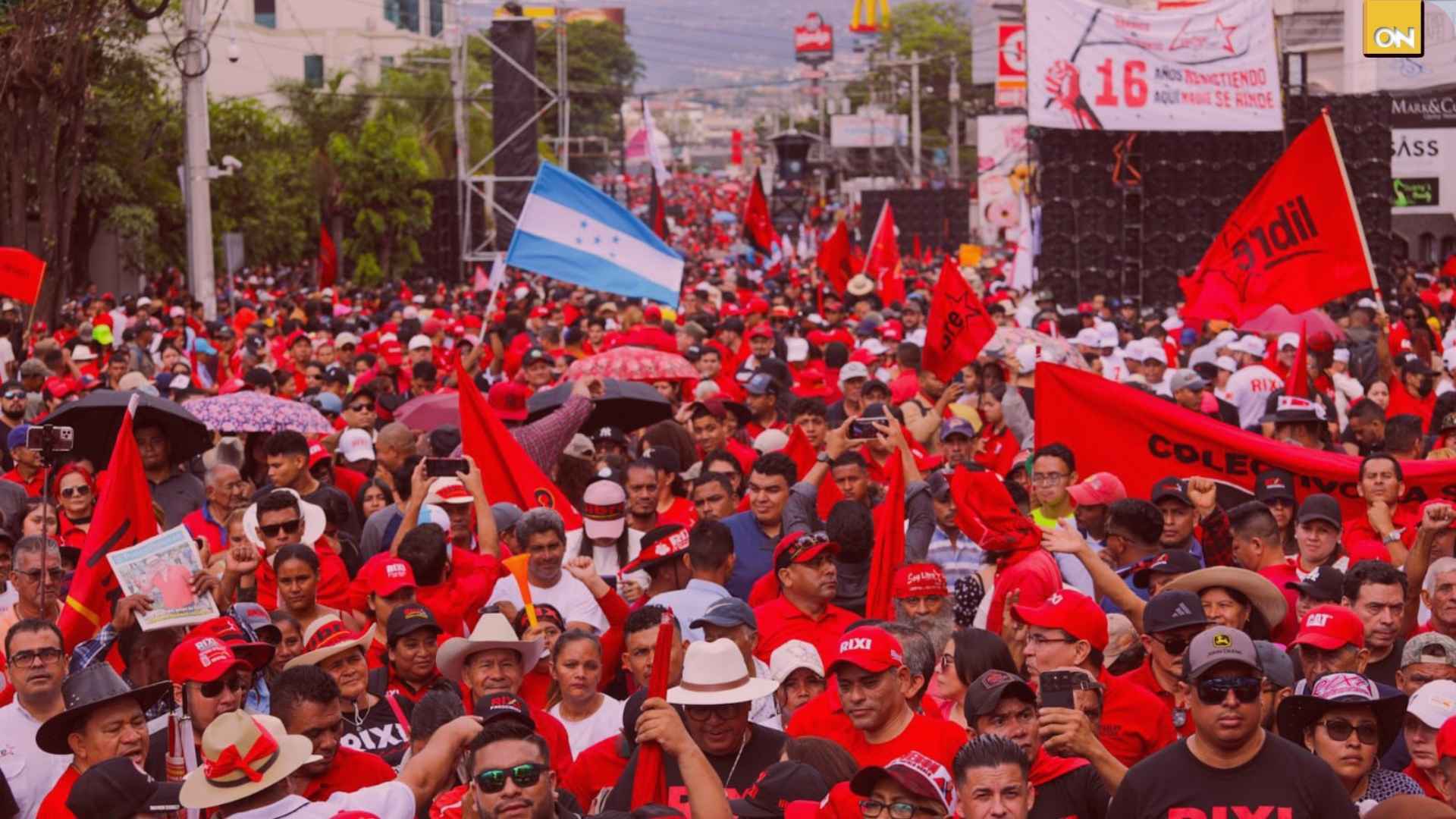 El “Plan Venezuela” en el centro tras el fracaso de la marcha de LIBRE en San Pedro Sula